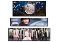 16.3 Inch Stretched LCD Advertising Display High Definition With Remote Control
