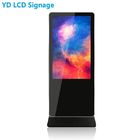 55inch Floor Standing Touch Screen Kiosk , LCD Digital Signage For Advertising Player