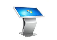Indoor Fixed LCD Touch Screen Floor Stand Information Kiosk Display